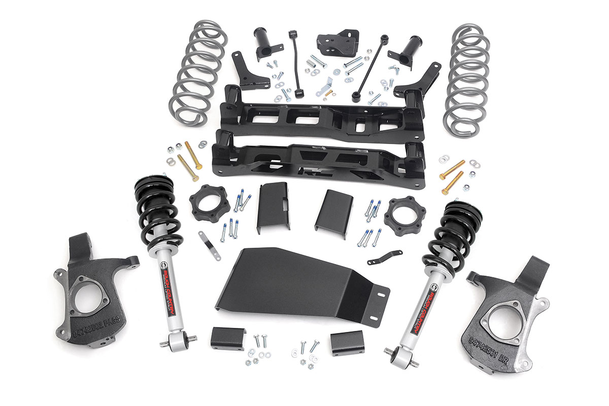 Chevrolet Avalanche Suspension Lift Kit - Rough Country - 7.5 Inch Lift Kit | N3 Struts - '07-'13